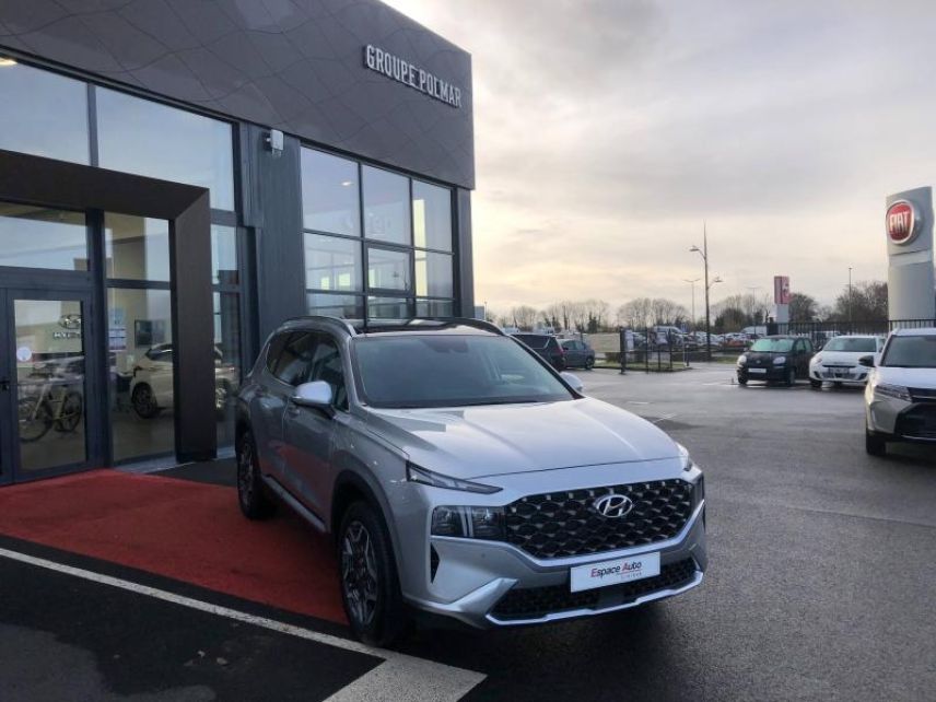 14112 : Hyundai Caen - Trajectoire Automobiles - HYUNDAI Santa Fe - Santa Fe - Typhon Silver Métal - Traction - Hybride : Essence/Electrique