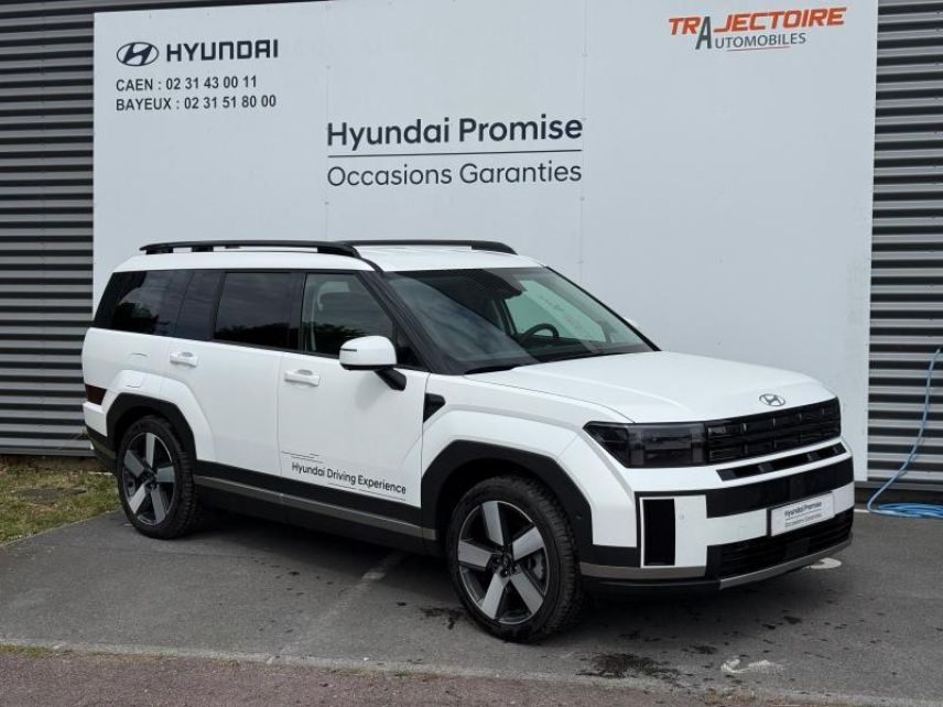 14112 : Hyundai Caen - Trajectoire Automobiles - HYUNDAI Santa Fe - Santa Fe - Creamy White Mate - Transmission intégrale - Hybride rechargeable : Essence/Electrique