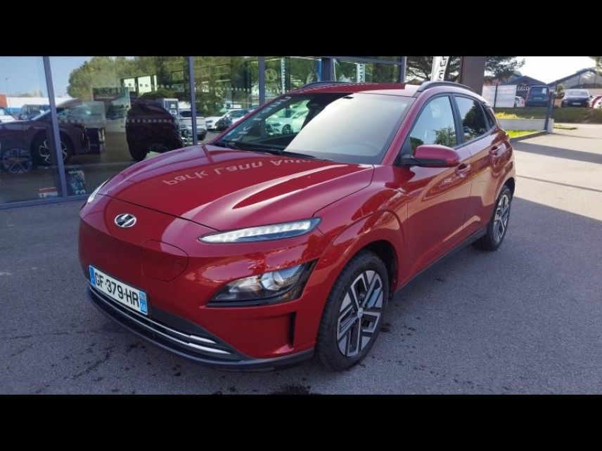 56000 : Hyundai Vannes - Park Lann Automobiles - HYUNDAI Kona - Kona - Sunset Red Métal - Traction - Electrique