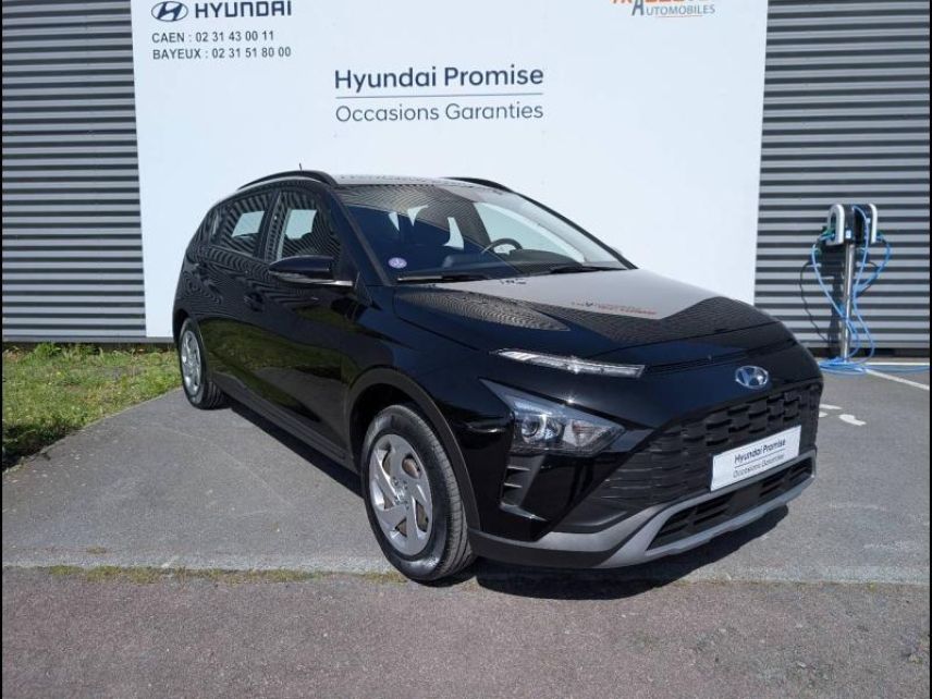 14112 : Hyundai Caen - Trajectoire Automobiles - HYUNDAI Bayon - Bayon - Phantom Black Métal - Traction - Essence