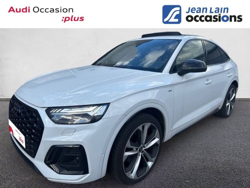 75010 : Hyundai Paris Nord - Goncourt Automobiles - AUDI Q5 SPORTBACK S line - Q5 II - BLANC GLACIER METALLISE - Automate sequentiel - Essence / Courant électrique