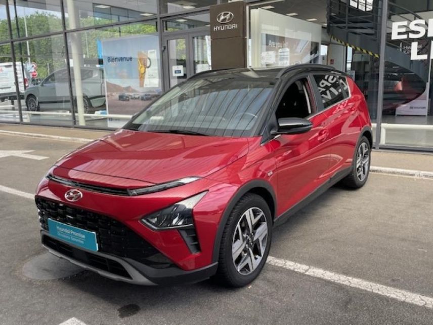 45000 : Hyundai Orléans - GCA - HYUNDAI Bayon - Bayon - Dragon Red Métal/Toit/rétros Black - Traction - Essence/Micro-Hybride