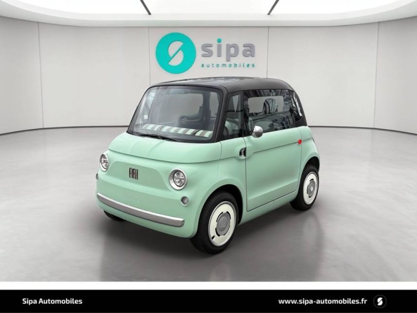 75010 : Hyundai Paris Nord - Goncourt Automobiles - FIAT Topolino  -  - Vert - Boîte automatique - Electrique