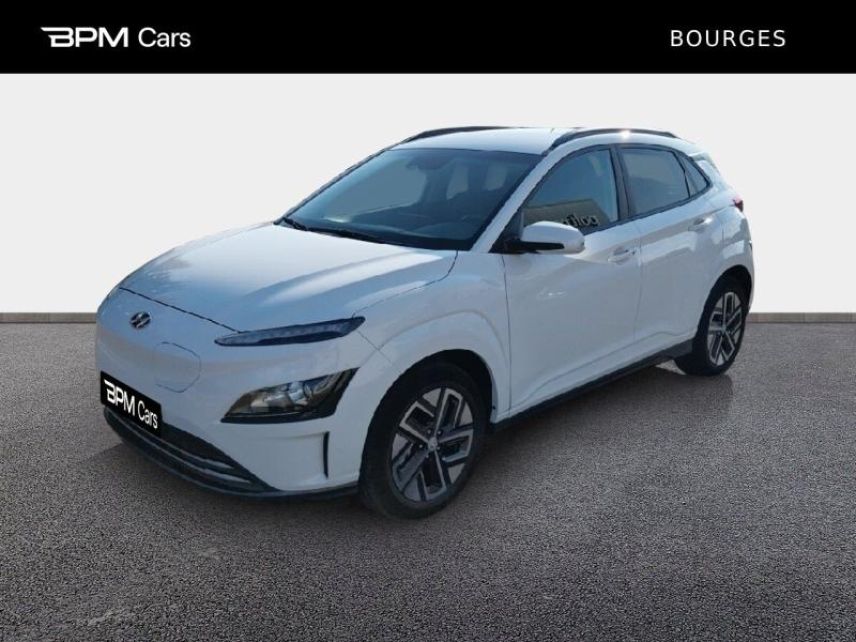 18230 : Hyundai Bourges - BPM Cars - HYUNDAI Kona - Kona - Serenity White Métal - Traction - Electrique