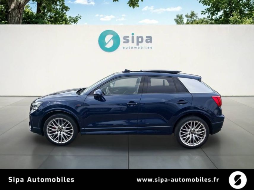 31200 : Hyundai TOULOUSE NORD - AUTO NORD - AUDI Q2 S line - Q2 - Bleu - Automate sequentiel - Essence sans plomb