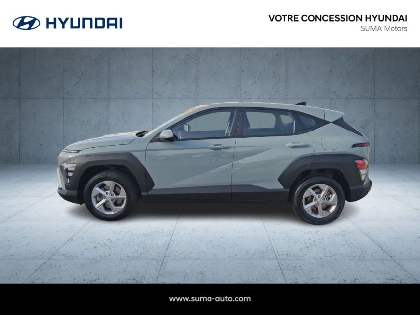 75010 : Hyundai Paris Nord - Goncourt Automobiles - HYUNDAI KONA Intuitive - KONA II - Vert - Automate sequentiel - Essence / Courant électrique