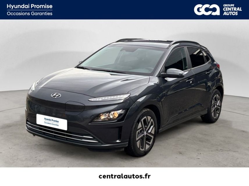 75010 : Hyundai Paris Nord - Goncourt Automobiles - HYUNDAI KONA ELECTRIC Intuitive - KONA ELECTRIQUE - Gris - Automate à fonct. Continu - Courant électrique