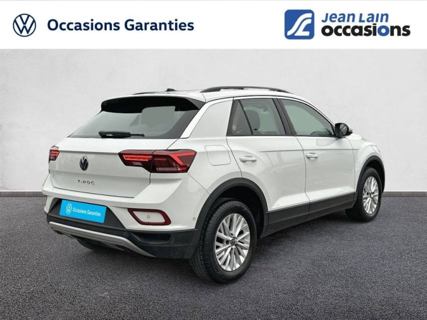 75010 : Hyundai Paris Nord - Goncourt Automobiles - VOLKSWAGEN T-ROC Life - T-ROC - BLANC PUR - Automate sequentiel - Essence sans plomb