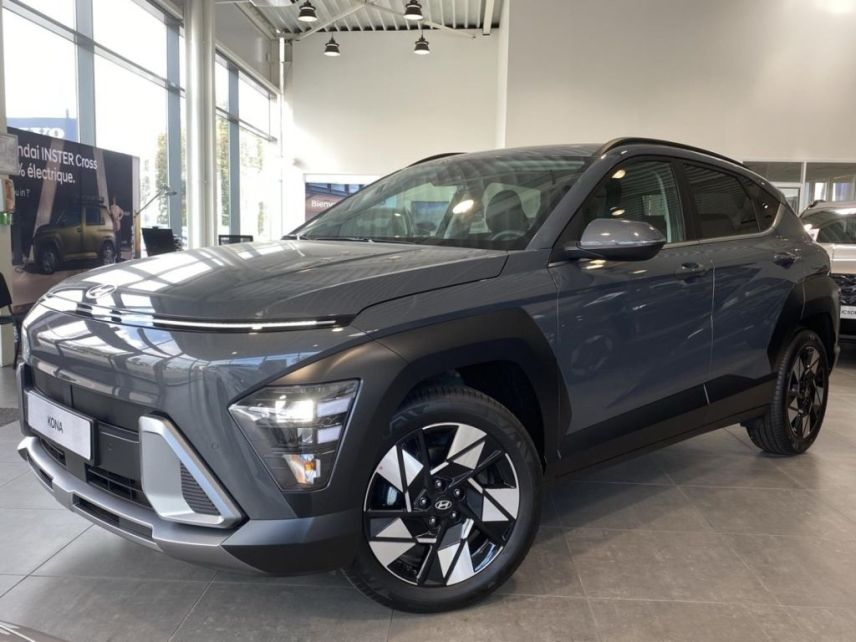 92250 : Hyundai Motor Company - HYUNDAI Kona - Kona - Ecotronic Gray perlé métallisé - Traction - Hybride : Essence/Electrique