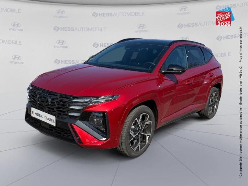 67800 : Hyundai Strasbourg - HESS Automobile - HYUNDAI Tucson - Tucson - Ultimate Red Métal - Traction - Hybride : Essence/Electrique