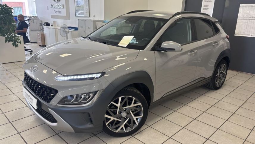 95500 : Hyundai Gonesse - ABVV - HYUNDAI KONA HYBRID Intuitive - KONA - Gris - Automate sequentiel - Essence / Courant électrique
