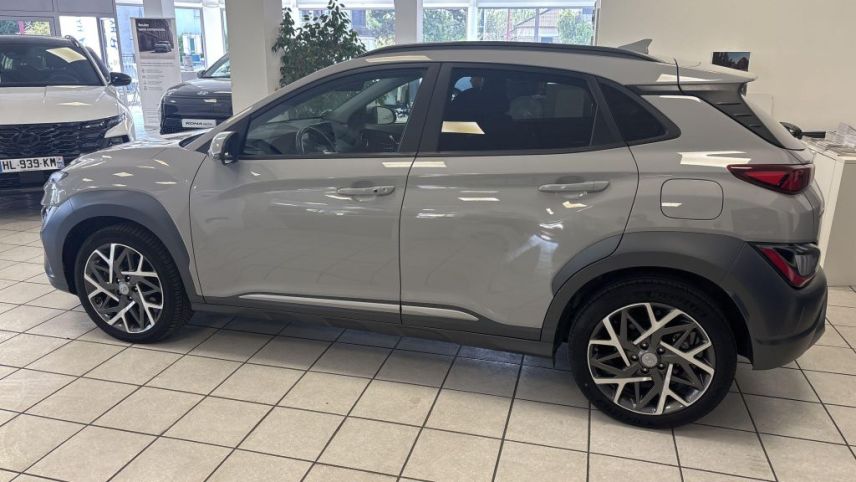 95500 : Hyundai Gonesse - ABVV - HYUNDAI KONA HYBRID Intuitive - KONA - Gris - Automate sequentiel - Essence / Courant électrique