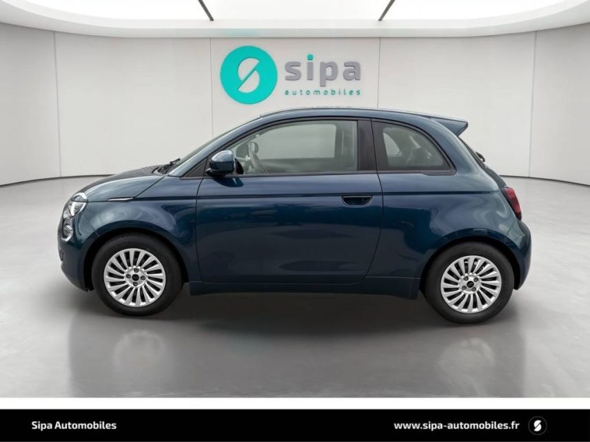 75010 : Hyundai Paris Nord - Goncourt Automobiles - FIAT 500e BERLINE MY22 SERIE 1 STEP 2 Action Plus - 500 III ELECTRIQUE - Vert - Automate à fonct. Continu - Courant électrique