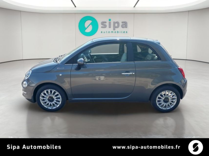 33110 : Hyundai Bordeaux Nord Le Bouscat - Sipa Automobiles - FIAT 500 MY22 Dolcevita - 500 II - Gris - Boîte manuelle - Essence sans plomb