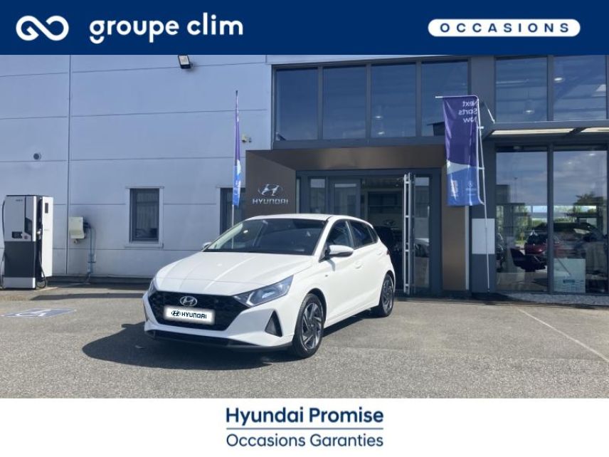 65000 : Hyundai - Groupe Clim - Tarbes - HYUNDAI i20 - i20 - Polar White - Traction - Essence/Micro-Hybride