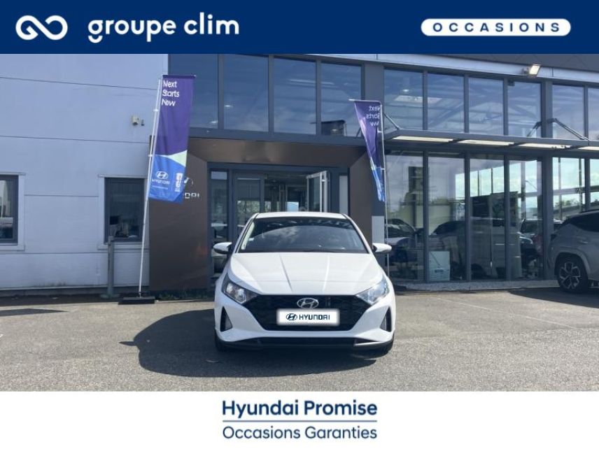 65000 : Hyundai - Groupe Clim - Tarbes - HYUNDAI i20 - i20 - Polar White - Traction - Essence/Micro-Hybride