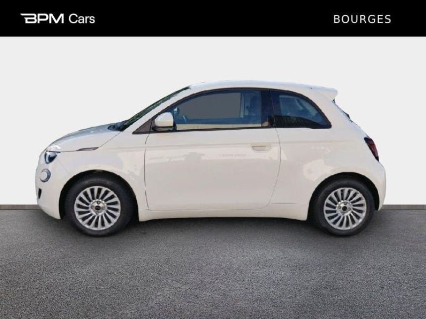 18230 : Hyundai Bourges - BPM Cars - FIAT 500 - 500 - Blanc - Traction - Electrique