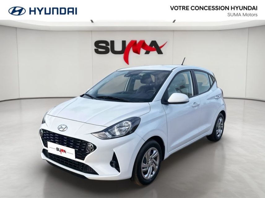 75010 : Hyundai Paris Nord - Goncourt Automobiles - HYUNDAI i10 Intuitive - i10 III - Blanc - Boîte manuelle - Essence sans plomb