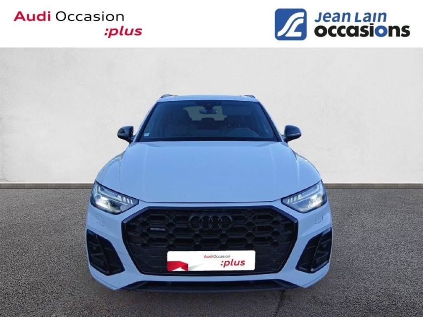 75010 : Hyundai Paris Nord - Goncourt Automobiles - AUDI Q5 S line - Q5 II - BLANC GLACIER METALLISE - Boîte séquentielle - Essence / Courant électrique