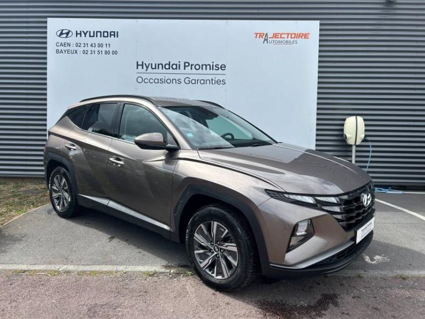 14112 : Hyundai Caen - Trajectoire Automobiles - HYUNDAI Tucson - Tucson - Silky Bronze Métal - Traction - Hybride : Essence/Electrique