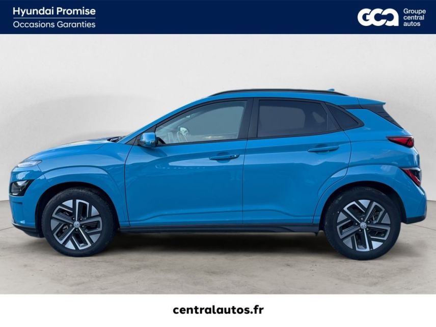 75010 : Hyundai Paris Nord - Goncourt Automobiles - HYUNDAI KONA ELECTRIC Intuitive - KONA ELECTRIQUE - Bleu - Automate à fonct. Continu - Courant électrique