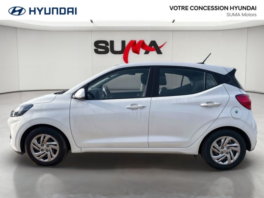 75010 : Hyundai Paris Nord - Goncourt Automobiles - HYUNDAI i10 Intuitive - i10 III - Blanc - Boîte manuelle - Essence sans plomb