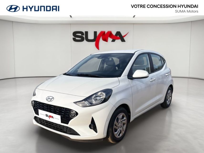 75010 : Hyundai Paris Nord - Goncourt Automobiles - HYUNDAI i10 Intuitive - i10 III - Blanc - Boîte manuelle - Essence sans plomb