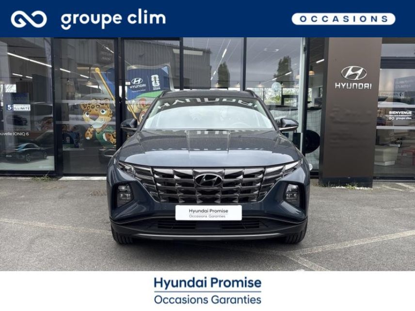40990 : Hyundai - Groupe Clim - Dax - HYUNDAI Tucson - Tucson - Teal Blue Métal - Traction - Hybride : Essence/Electrique