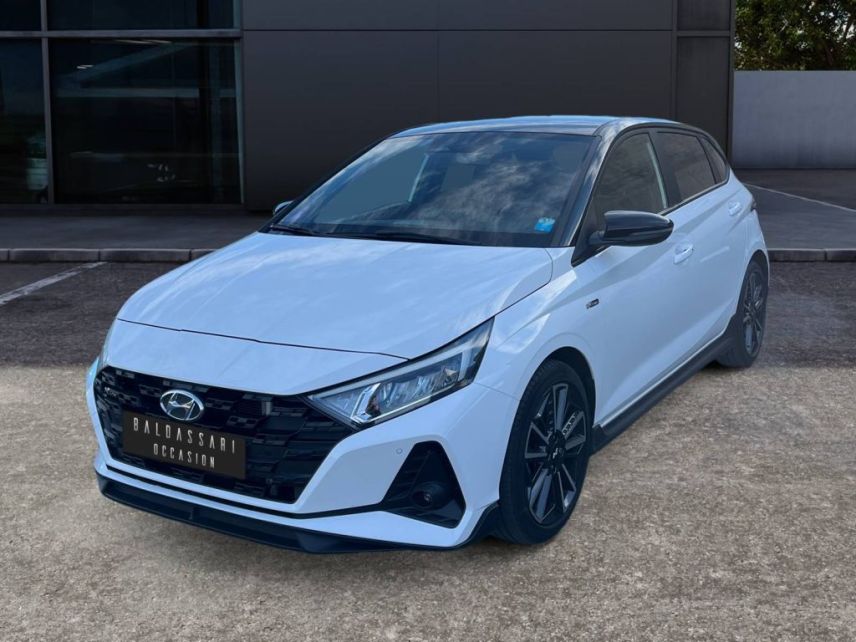 75010 : Hyundai Paris Nord - Goncourt Automobiles - HYUNDAI i20 N Line Creative - i20 III - Blanc - Automate sequentiel - Essence sans plomb