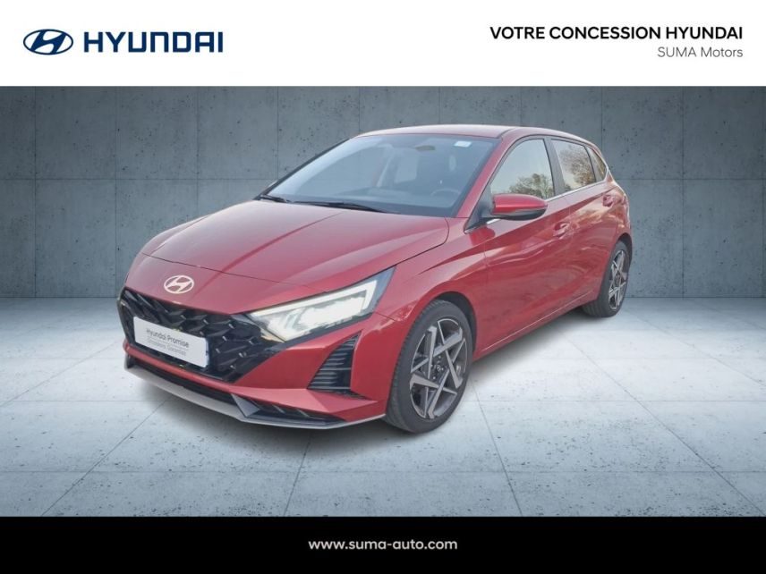 75010 : Hyundai Paris Nord - Goncourt Automobiles - HYUNDAI i20 Creative - i20 III - Rouge - Automate sequentiel - Essence sans plomb
