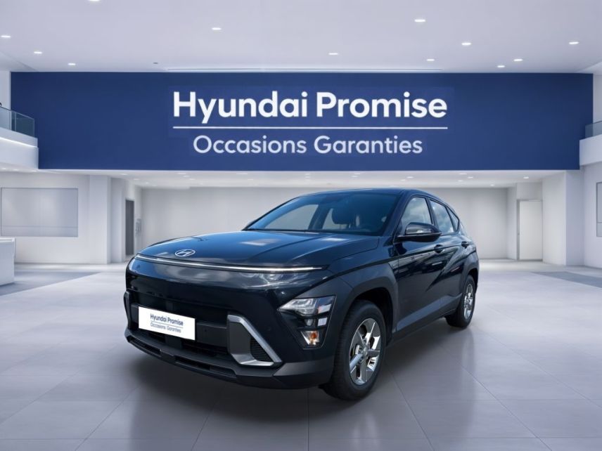 75010 : Hyundai Paris Nord - Goncourt Automobiles - HYUNDAI KONA Intuitive - KONA II - Bleu - Automate sequentiel - Essence / Courant électrique