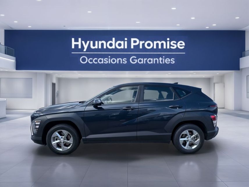 75010 : Hyundai Paris Nord - Goncourt Automobiles - HYUNDAI KONA Intuitive - KONA II - Bleu - Automate sequentiel - Essence / Courant électrique