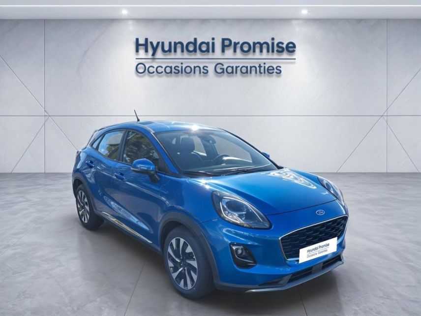 28600 : Hyundai Chartres - GCA - FORD Puma - Puma - Fashion Bleu Island Métallisée - Traction - Essence/Micro-Hybride