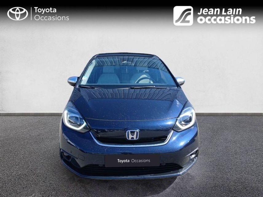 75010 : Hyundai Paris Nord - Goncourt Automobiles - HONDA JAZZ E:HEV Exclusive - JAZZ IV - Bleu - Automate à fonct. Continu - Essence / Courant électrique