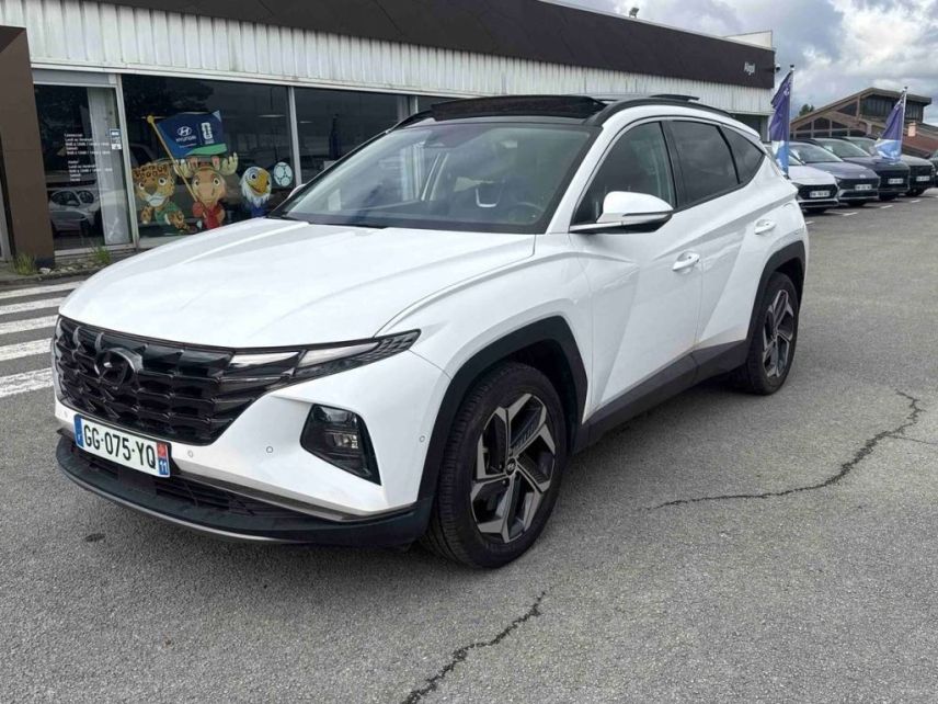75010 : Hyundai Paris Nord - Goncourt Automobiles - HYUNDAI TUCSON Executive - TUCSON IV - ATLAS WHITE - Boîte automatique - Essence / Courant électrique