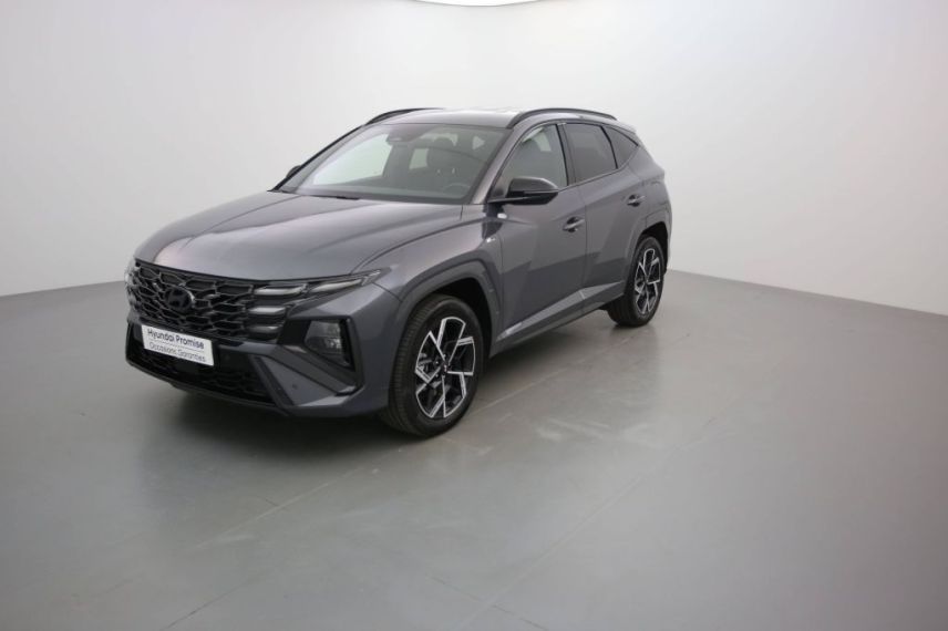 75010 : Hyundai Paris Nord - Goncourt Automobiles - HYUNDAI TUCSON N Line Creative - TUCSON IV - Gris - Boîte automatique - Essence / Courant électrique