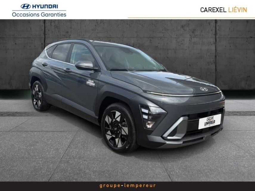 62800 : Hyundai Lens - Groupe Lempereur - HYUNDAI Kona - Kona - Ecotronic Gray perlé métallisé - Traction - Hybride : Essence/Electrique