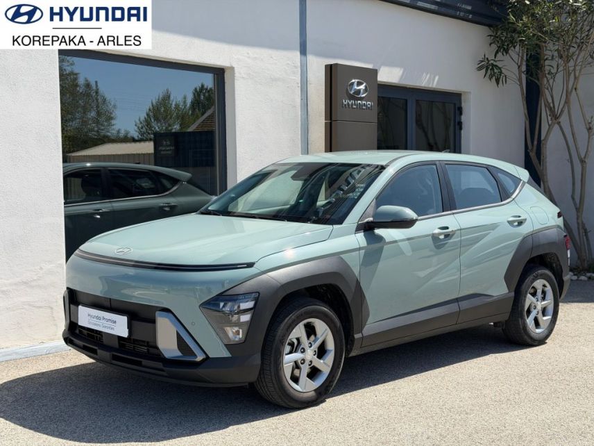 75010 : Hyundai Paris Nord - Goncourt Automobiles - HYUNDAI KONA Intuitive - KONA II - Vert - Boîte manuelle - Essence sans plomb