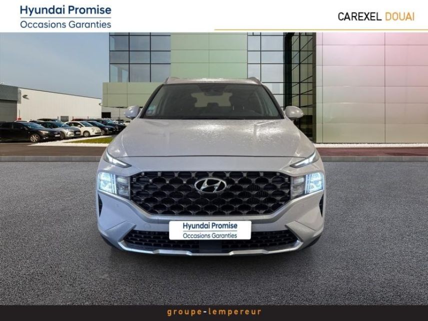 59187 : Hyundai Douai - Groupe Lempereur - HYUNDAI Santa Fe - Santa Fe - Glacier White Métal - Transmission intégrale - Hybride rechargeable : Essence/Electrique
