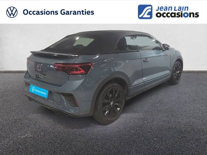 75010 : Hyundai Paris Nord - Goncourt Automobiles - VOLKSWAGEN T-ROC CABRIOLET R-Line - T-ROC - BLEU PETROLE / CAPOTE NOIRE - Automate sequentiel - Essence sans plomb