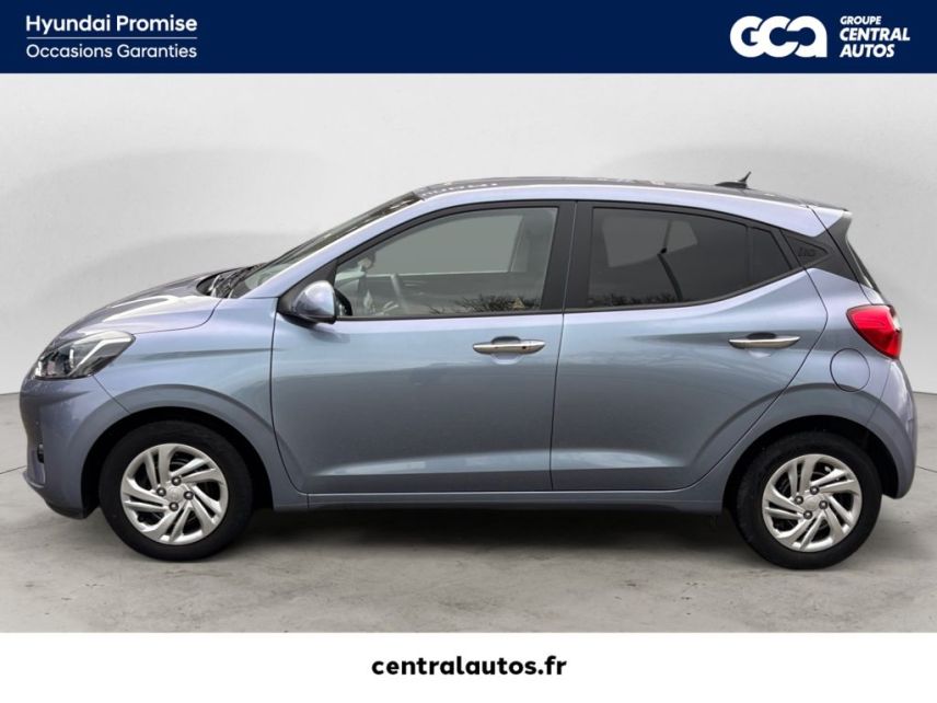 75010 : Hyundai Paris Nord - Goncourt Automobiles - HYUNDAI i10 Creative - i10 III - Bleu - Boîte automatisée - Essence sans plomb