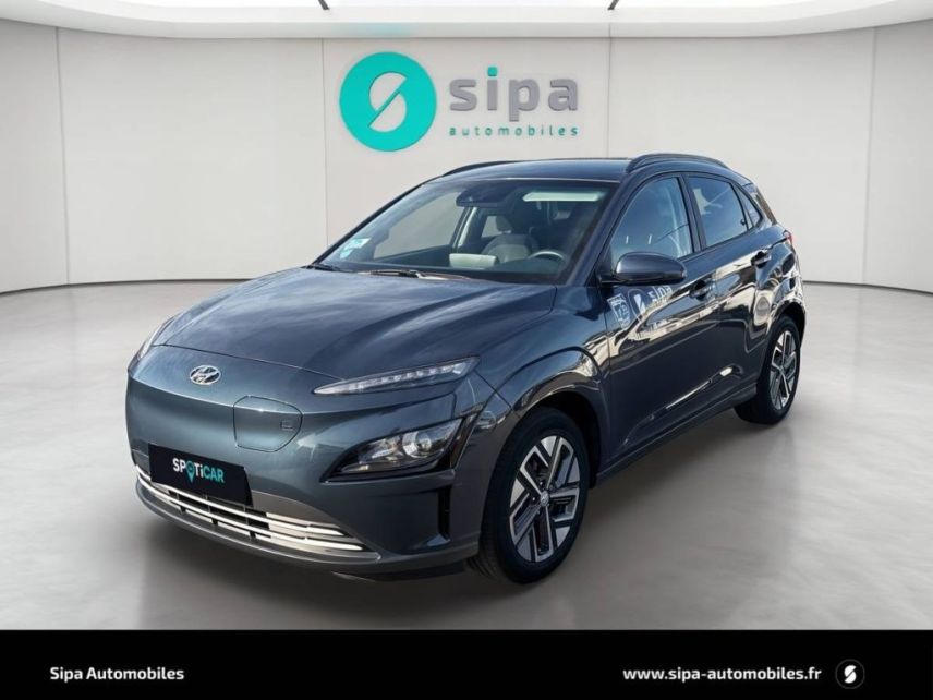 75010 : Hyundai Paris Nord - Goncourt Automobiles - HYUNDAI KONA ELECTRIC Intuitive - KONA ELECTRIQUE - GRIS FONCE - Automate à fonct. Continu - Courant électrique