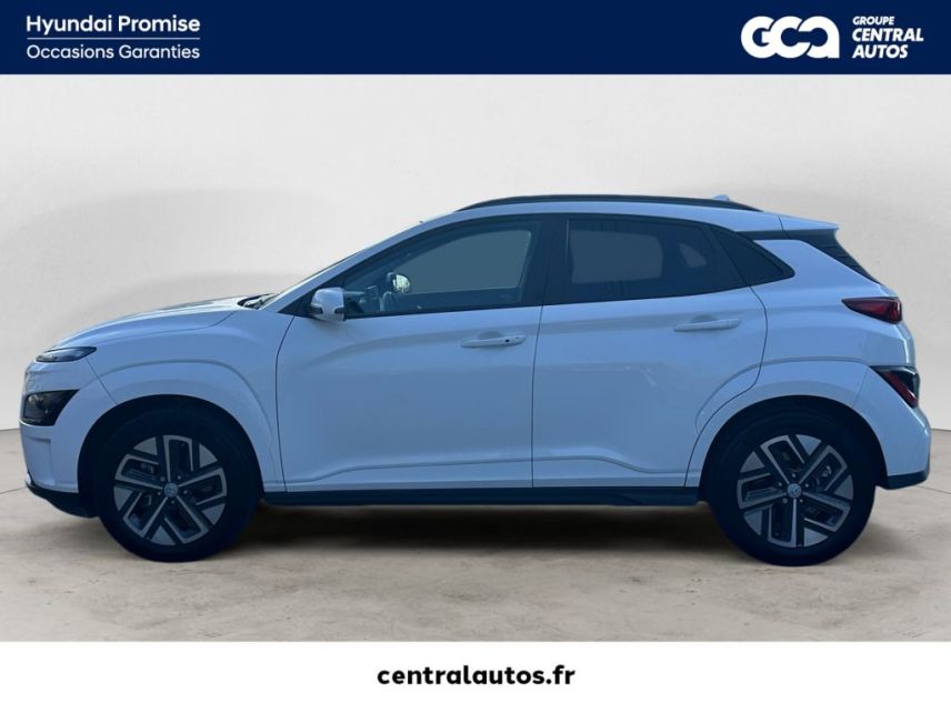 75010 : Hyundai Paris Nord - Goncourt Automobiles - HYUNDAI KONA ELECTRIC Intuitive - KONA ELECTRIQUE - Blanc - Automate à fonct. Continu - Courant électrique
