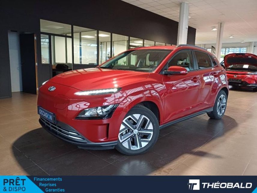 54520 : Hyundai Nancy - Théobald Automobiles - HYUNDAI Kona - Kona - Sunset Red Métal - Traction - Electrique
