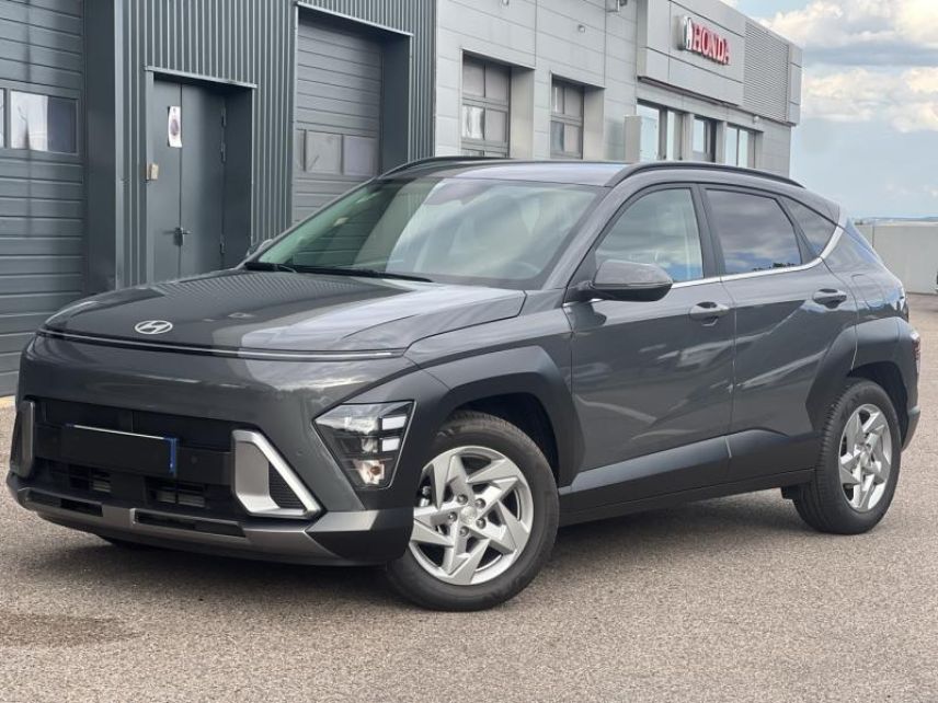 54520 : Hyundai Nancy - Théobald Automobiles - HYUNDAI Kona - Kona - Ecotronic Gray perlé métallisé - Traction - Essence