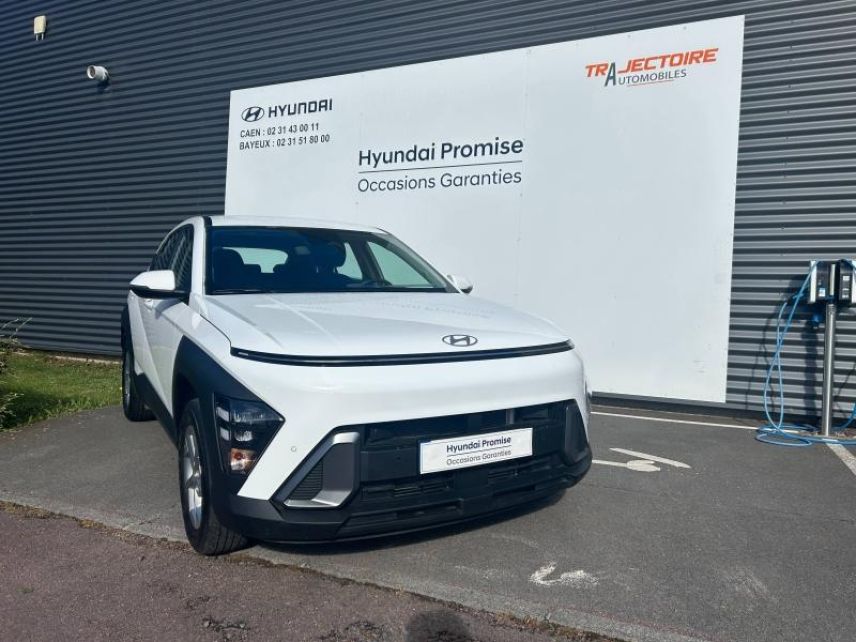 14112 : Hyundai Caen - Trajectoire Automobiles - HYUNDAI Kona - Kona - Atlas White - Traction - Essence