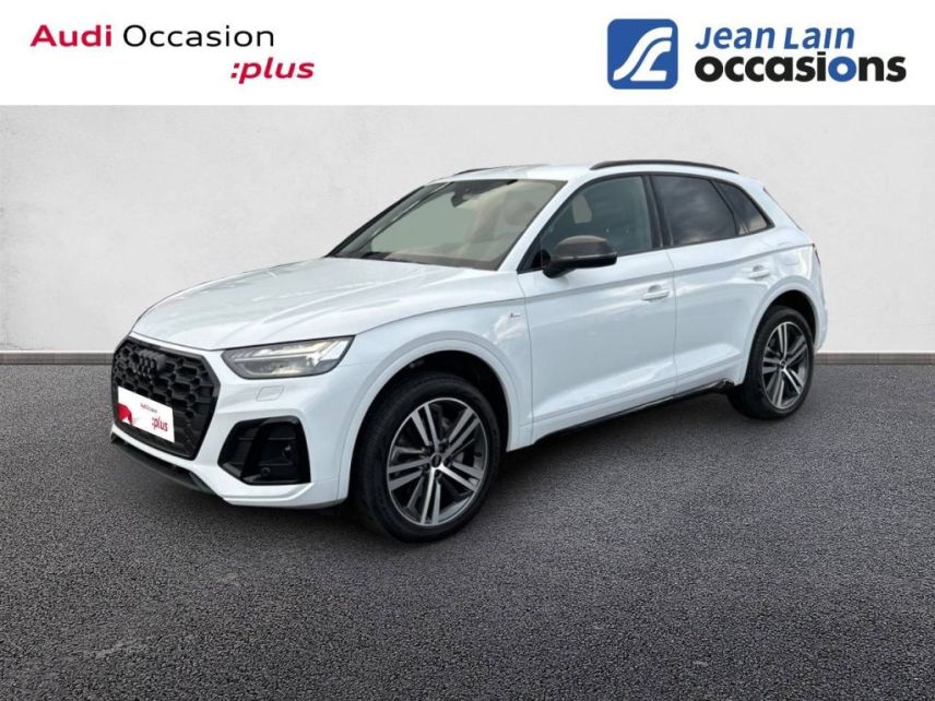75010 : Hyundai Paris Nord - Goncourt Automobiles - AUDI Q5 S line - Q5 II - BLANC GLACIER METALLISE - Automate sequentiel - Essence / Courant électrique
