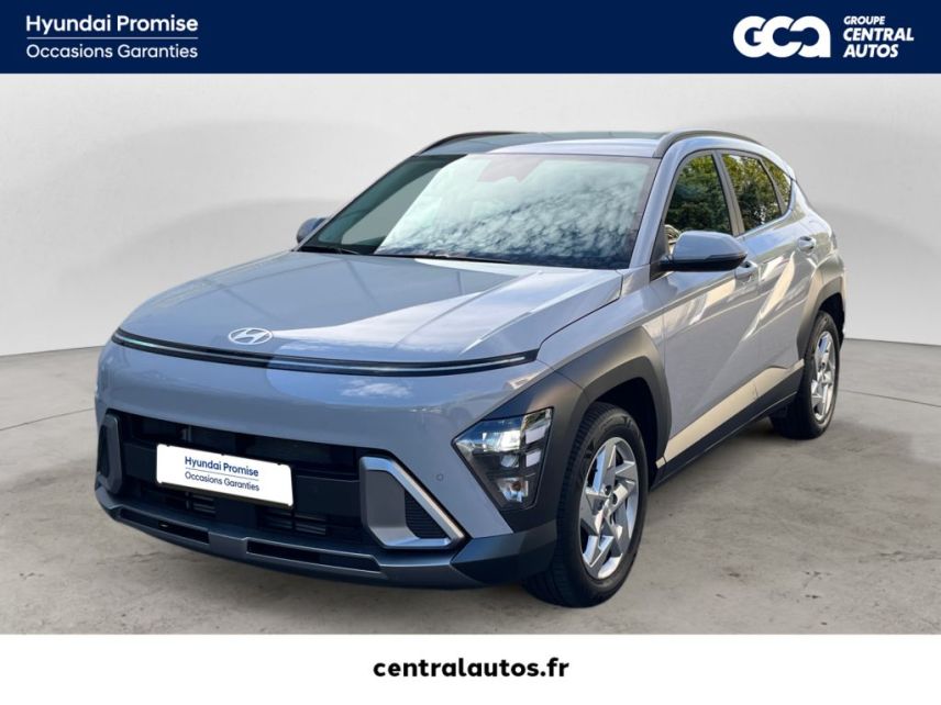 38200 : Hyundai Vienne - Groupe Central Autos - HYUNDAI KONA Creative - KONA II - Gris - Boîte manuelle - Essence sans plomb