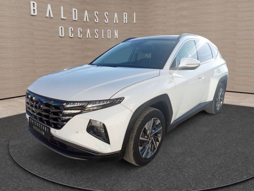 75010 : Hyundai Paris Nord - Goncourt Automobiles - HYUNDAI TUCSON Creative - TUCSON IV - Blanc - Automate sequentiel - Diesel