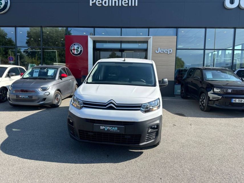 75010 : Hyundai Paris Nord - Goncourt Automobiles - CITROEN BERLINGO VAN CLUB - BERLINGO III - Blanc - Boîte manuelle - Diesel